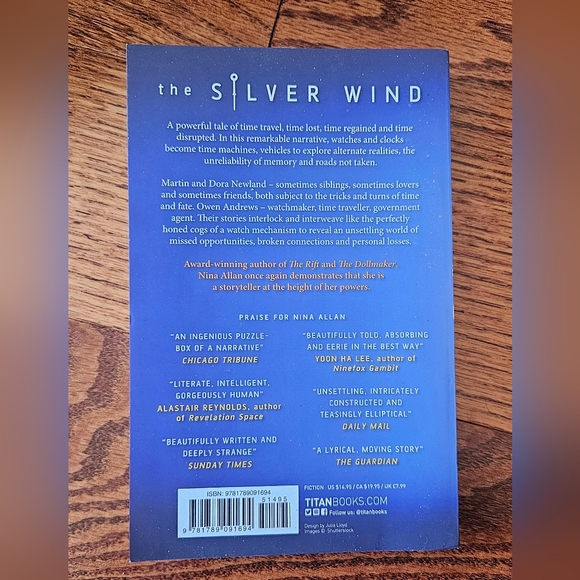 The Silver Wind Book by Nina Allan - Picture 2 of 3